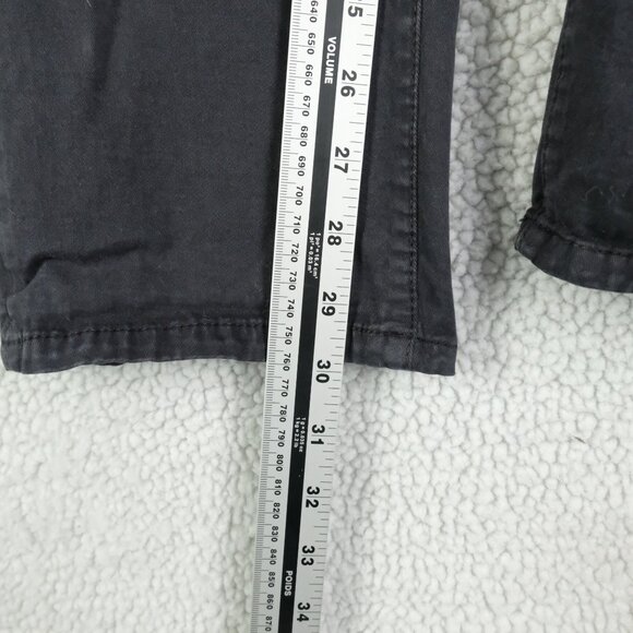 Marine Layer Sweatpants Mens Medium Black Slim Fit Heavyweight Cotton Drawstring - Picture 7 of 12